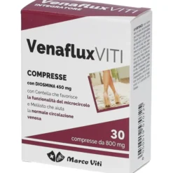 Integratore Venaflux Viti per il microcircolo, 30 compresse
