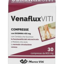 Integratore Venaflux Viti per il microcircolo, 30 compresse