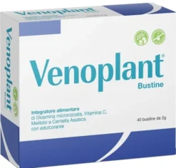 Integratore Venoplant per microcircolo e gambe, 40 bustine