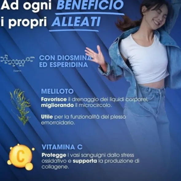 Integratore Venoxx circolazione e microcircolo, 60 compresse