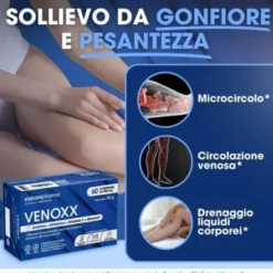 Integratore Venoxx circolazione e microcircolo, 60 compresse