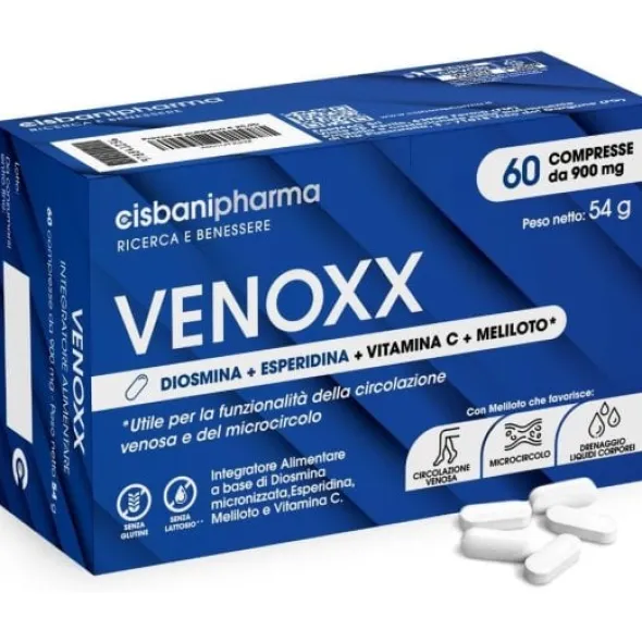 Integratore Venoxx circolazione e microcircolo, 60 compresse