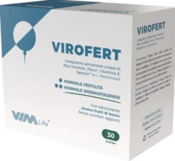 Integratore Virofert fertilità maschile, 30 bustine