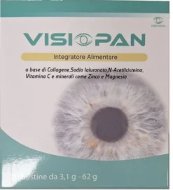 Integratore Visiopan per la funzione visiva, 20 bustine