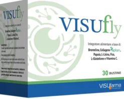 Integratore Visufly vitamina C e bromelina, 30 bustine