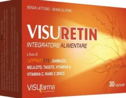 Integratore Visuretin per il benessere della vista, 30 capsule