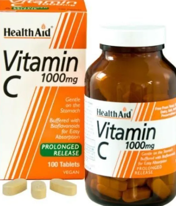 Integratore Vitamina C 1000mg rilascio prolungato, 100cpr