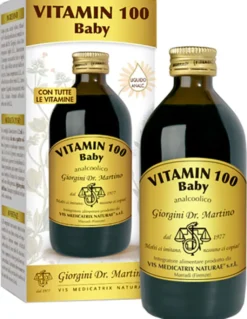 Integratore Vitamin 100 BB liquido analcolico bambini, 200ml