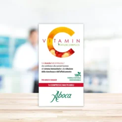 Integratore Vitamin C Naturcomplex con acerola, 14 compresse