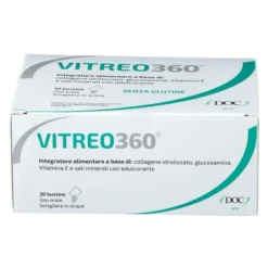 Integratore Vitreo360 collagene e glucosamina, 30 bustine