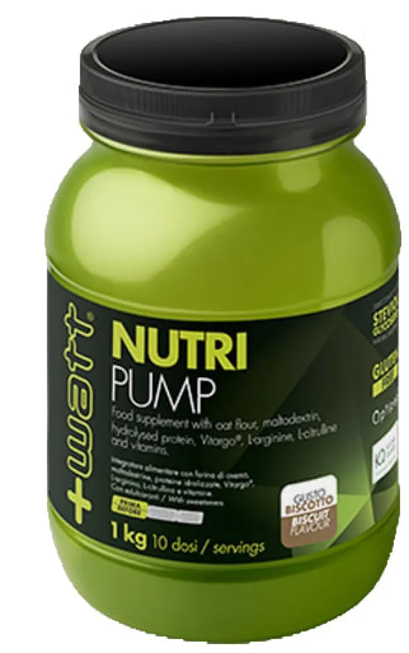 Integratore +Watt Nutri Pump pre-workout energetico, 1kg