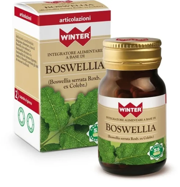 Integratore Winter Boswellia per articolazioni, 55 capsule