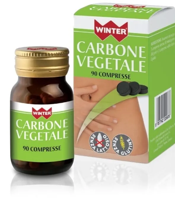 Integratore Winter Carbone Vegetale, 90 compresse