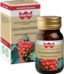 Integratore Winter Glucomannano per il peso, 36 capsule