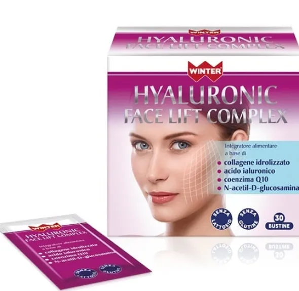 Integratore Winter Hyal Face Lift con collagene, 30 bustine