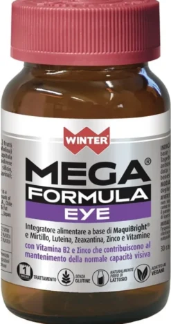 Integratore Winter Mega Form Eye per la vista, 30 capsule