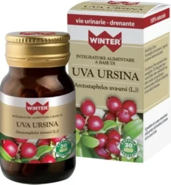 Integratore Winter Uva Ursina per vie urinarie, 30 capsule