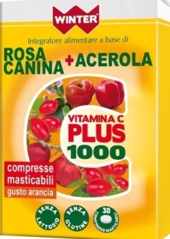 Integratore Winter Vit C Plus 1000 con Acerola, 30 compresse