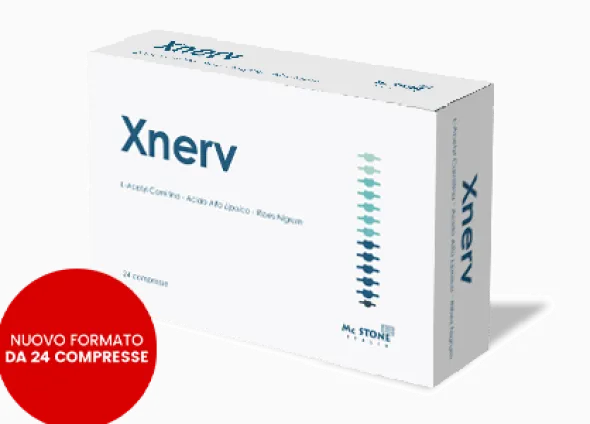 Integratore Xnerv antiossidante con acido lipoico, 30 compresse
