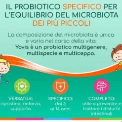 Integratore Yovis Bambini fragola, fermenti lattici 100ml