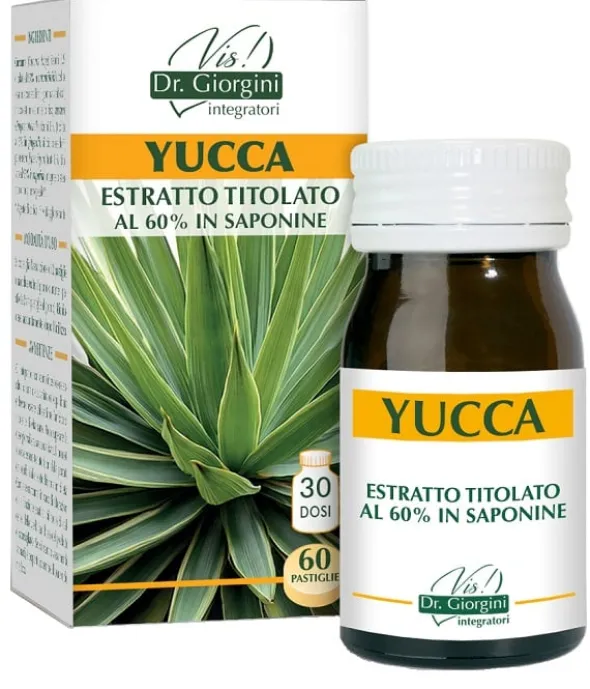 Integratore Yucca estratto titolato, 60 pastiglie