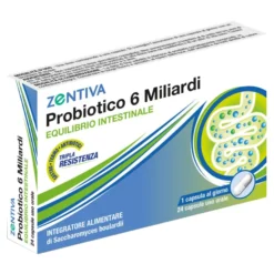Integratore Zentiva Probiotico 6MLD, 24 capsule