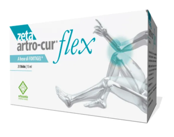 Integratore Zeta Artro Cur Flex per le articolazioni, 20 stick