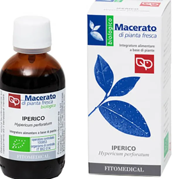 Iperico Tintura Madre Bio, integratore gocce 100ml
