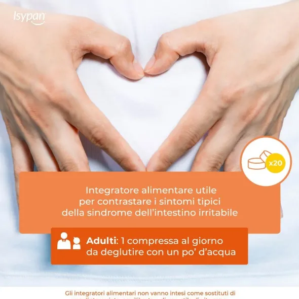 ISYPAN IBSCOMPLEX 20 COMPRESSE RIVESTITE DA 1,2 G SENZA GLUTINE SENZA LATTOSIO