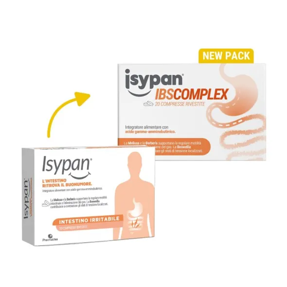 ISYPAN IBSCOMPLEX 20 COMPRESSE RIVESTITE DA 1,2 G SENZA GLUTINE SENZA LATTOSIO