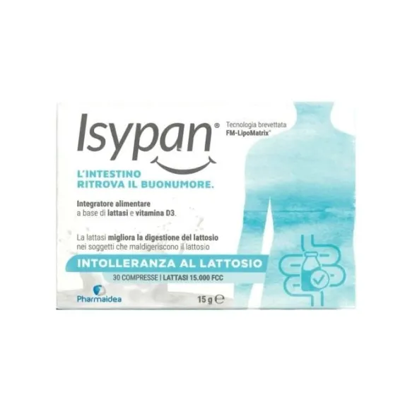 ISYPAN INTOLLERANZA LATTOSIO 30 COMPRESSE