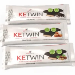 KEFORMA KE TWIN DOUBLE CHOCOLATE BARRETTA 40 G
