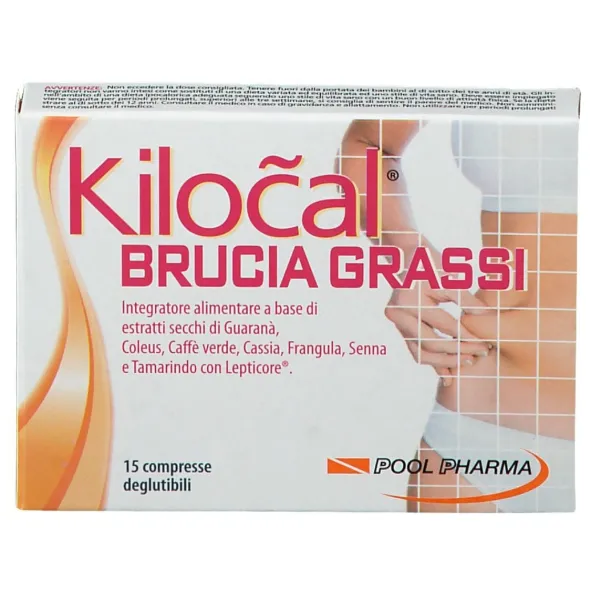 KILOCAL BRUCIA GRASSI 15 COMPRESSE