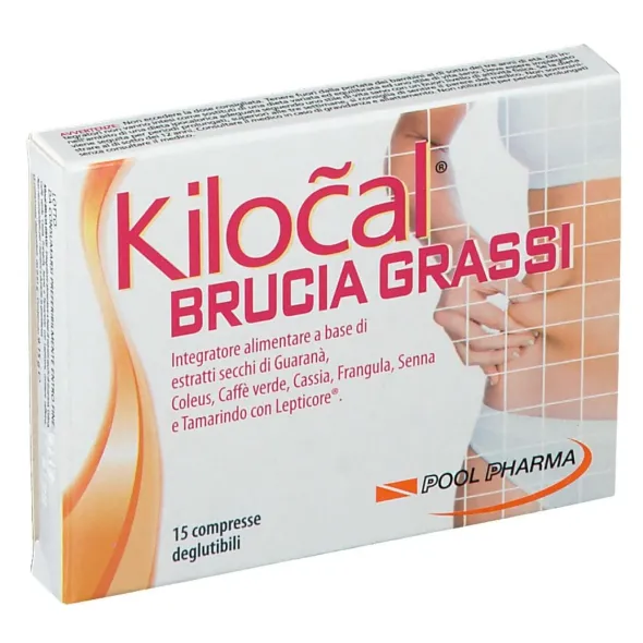 KILOCAL BRUCIA GRASSI 15 COMPRESSE