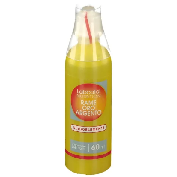 LABCATAL NUTRITION RAME ARGENTO ORO GOCCE 60 ML