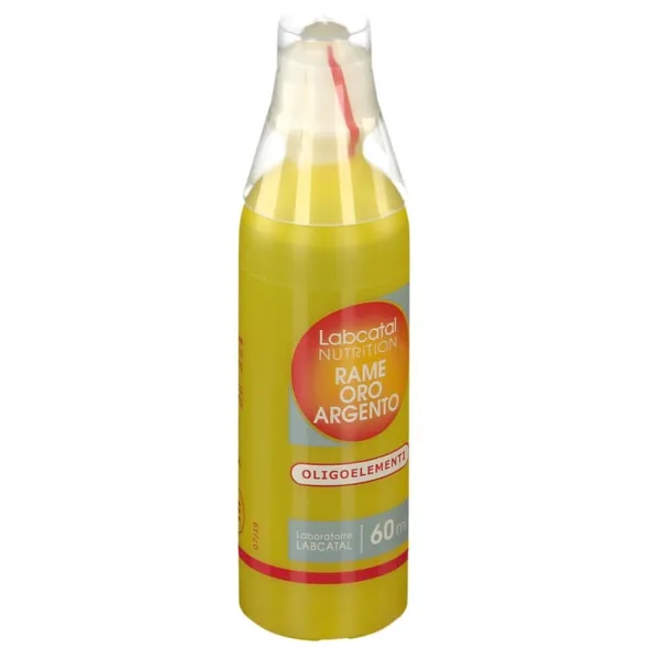 LABCATAL NUTRITION RAME ARGENTO ORO GOCCE 60 ML