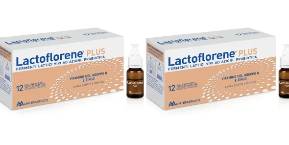 LACTOFLORENE PLUS 12 FLACONCINI 10 ML Pack da 2