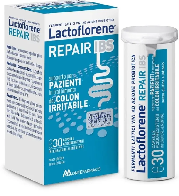 LACTOFLORENE REPAIR IBS 30 CAPSULE ACIDORESISTENTI DA 375 MG SENZA GLUTINE SENZA LATTOSIO