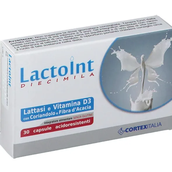 LACTOINT DIECIMILA 30 CAPSULE ACIDORESISTENTI SENZA GLUTINE