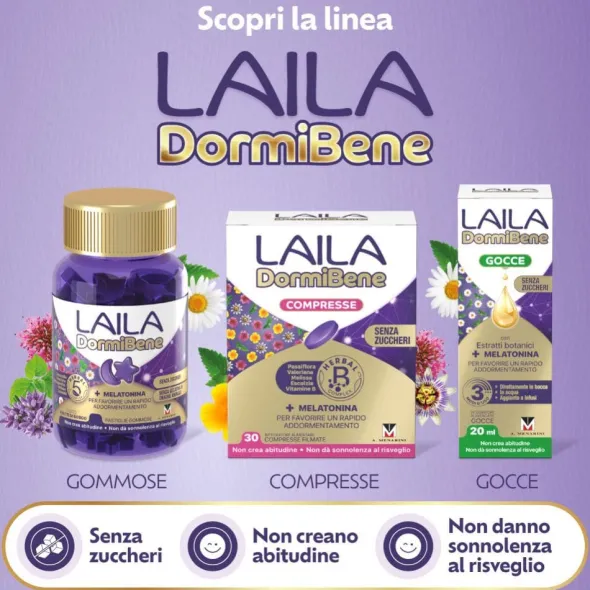 LAILA DORMIBENE 30 GOMMOSE