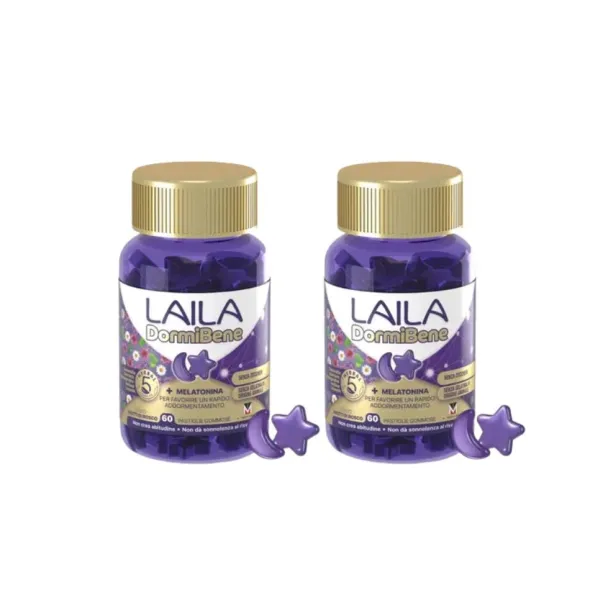 LAILA DORMI BENE GOMMOSE PACK X2