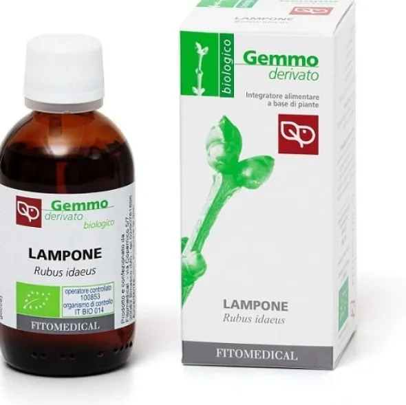 Lampone MG Bio gemmoderivato in gocce, flacone 50ml