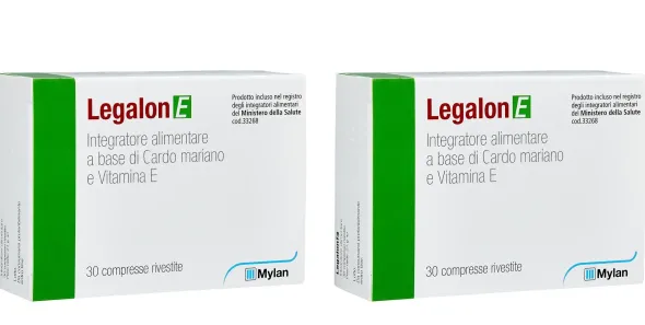 LEGALON E 30 COMPRESSE RIVESTITE CON FILM Pack da 2