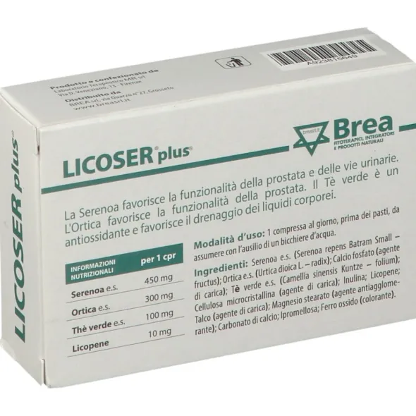 LICOSER PLUS 30 COMPRESSE