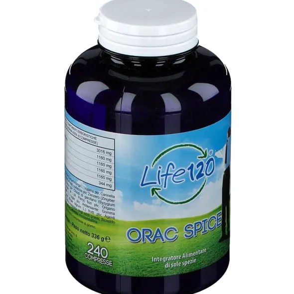 LIFE 120 ORAC SPICE 240 COMPRESSE