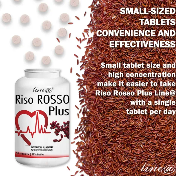LINEA RISO ROSSO PLUS 180 COMPRESSE