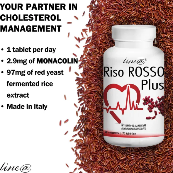 LINEA RISO ROSSO PLUS 180 COMPRESSE