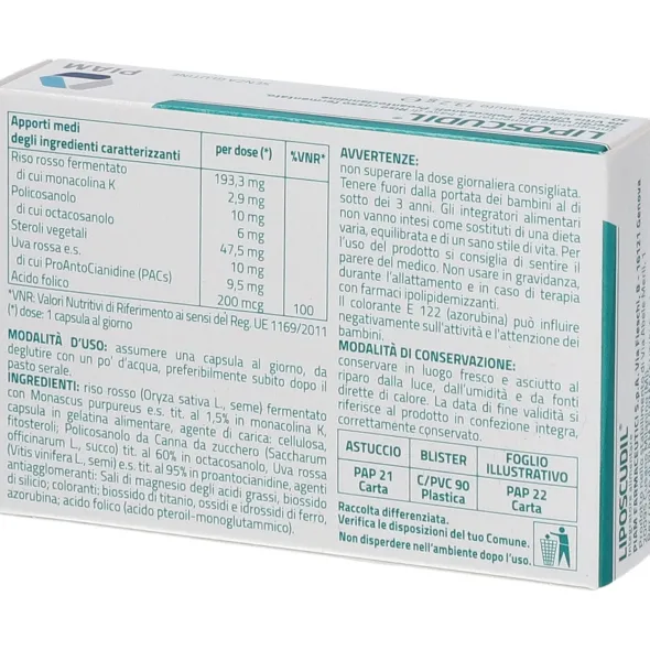 LIPOSCUDIL 30 CAPSULE
