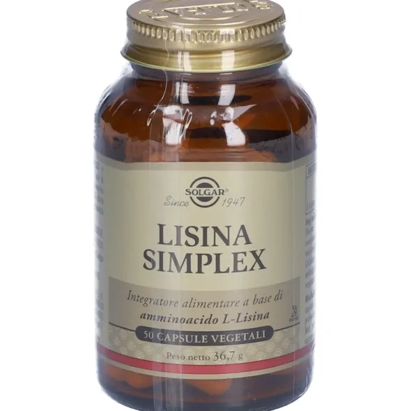LISINA SIMPLEX 50 CAPSULE VEGETALI