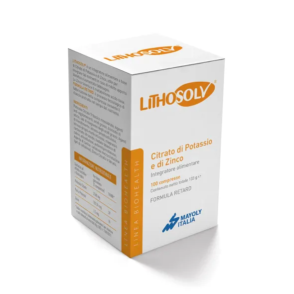 LITHOSOLV 100 COMPRESSE RETARD
